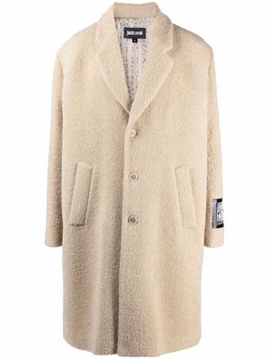 Just Cavalli button-down coat - Neutrals