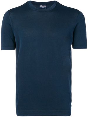 Drumohr short-sleeve T-shirt - Blue
