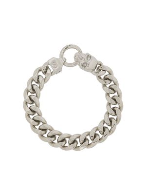 Northskull Atticus skull charm bracelet - Silver