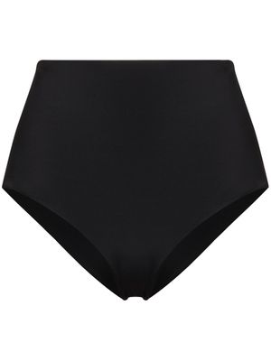 Form and Fold The Rise high-waist bikini bottoms - Black