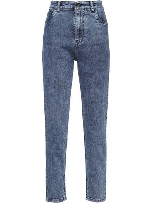 Miu Miu Brooke high-waisted jeans - Blue