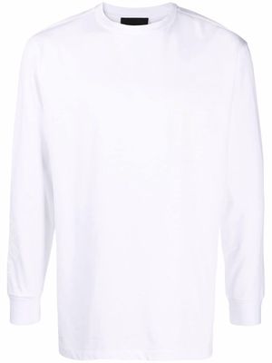 John Richmond long-sleeve cotton T-shirt - White