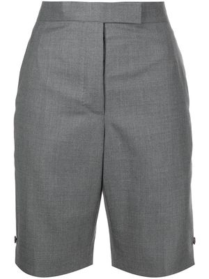 Thom Browne tailored high-waist shorts - 035 MED GREY