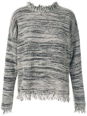 Olympiah Arabe knitted blouse - Grey
