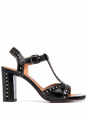 Chie Mihara Bagan leather sandals - Black