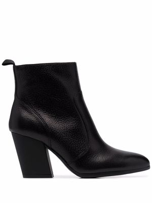 Hogan pointed-toe ankle boots - Black