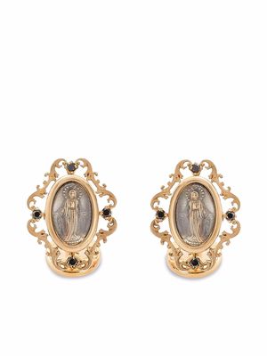 Dolce & Gabbana engraved-statue cufflinks - Gold