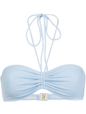 Faithfull the Brand Liu bikini top - Blue