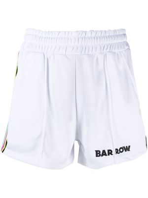 BARROW logo-embellished jersey shorts - White