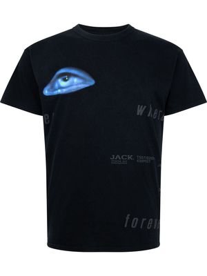 Travis Scott x PlayStation Digital Eye II T-shirt - Black
