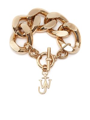 JW Anderson oversized chain-link bracelet - Gold