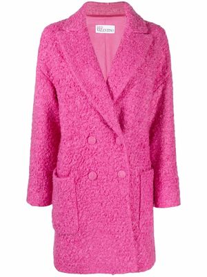 RED Valentino double-breasted coat - Pink