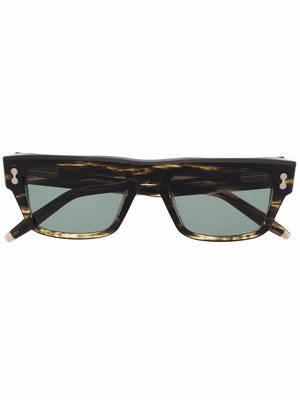 Akoni Leo square-frame sunglasses - Brown