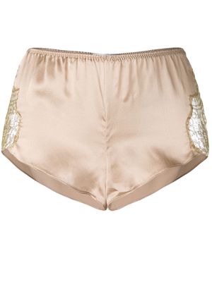 Gilda & Pearl Gina silk shorts - Neutrals