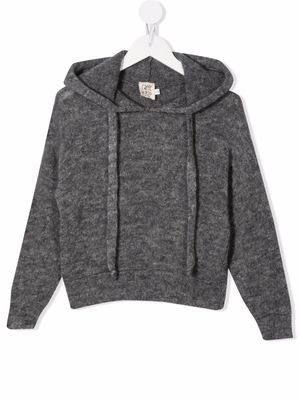 Caffe' D'orzo beatrice knitted hoodie - Grey