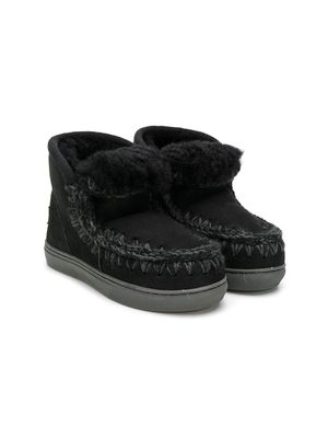 Mou Kids slip-on boots - Black