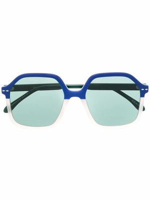 Isabel Marant Eyewear square frame sunglasses - Blue