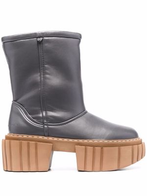 Stella McCartney Emilie platform boots - Grey