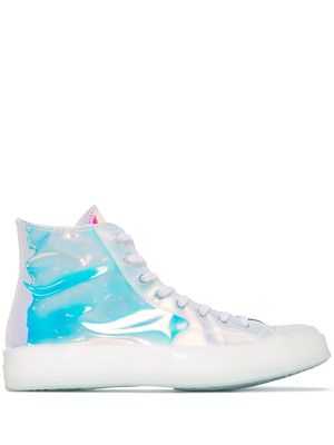 Converse holographic high-top sneakers - White