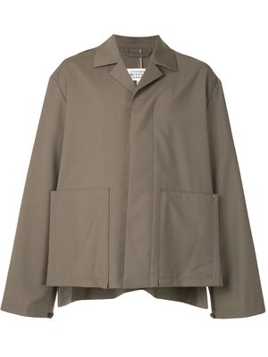 Maison Margiela oversized fit jacket - Brown