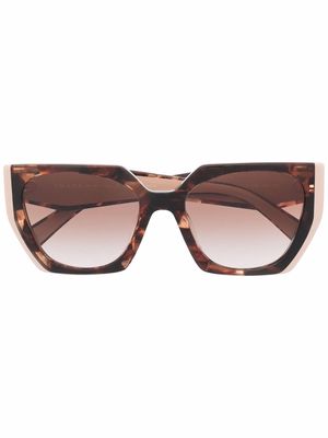 Prada Eyewear oversized-frame sunglasses - Neutrals