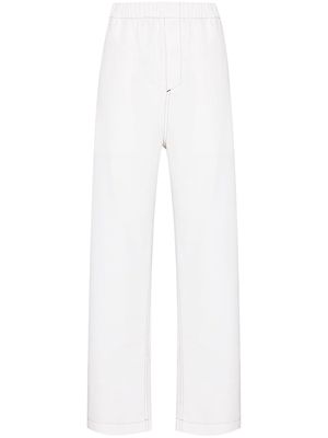 WARDROBE.NYC wide-leg trousers - White