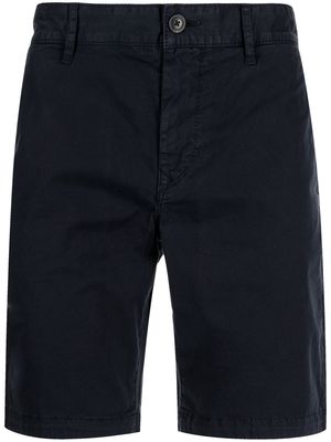 BOSS stretch-cotton twill chino shorts - Blue