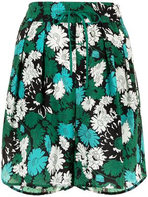 PAUL SMITH floral print shorts - Green