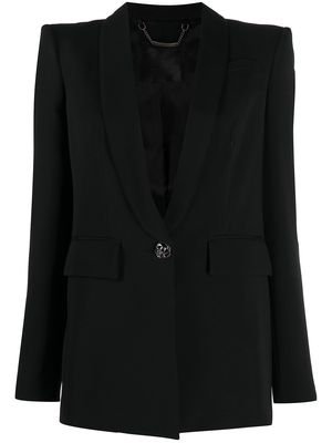 Philipp Plein one-button blazer - Black
