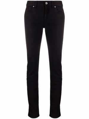 Just Cavalli high-waisted slim-cut jeans - Black