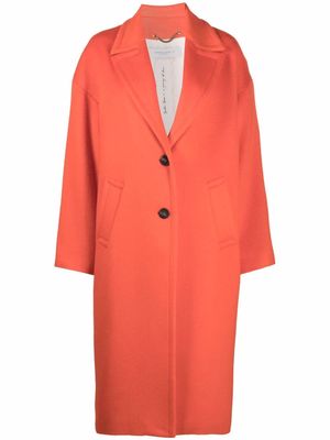 Golden Goose straight-cut single-breasted coat - Orange