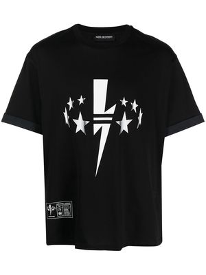 Neil Barrett Star Bolt T-shirt - Black