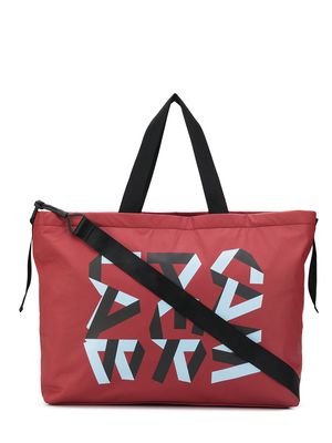 CamperLab logo-print tote bag - Red