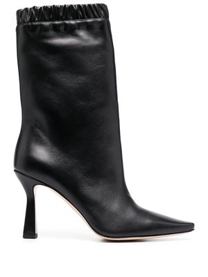 Wandler calf-length leather boots - Black