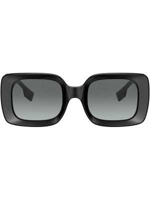 Burberry Eyewear Delilah rectangular-frame sunglasses - Grey