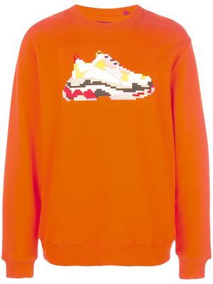 Mostly Heard Rarely Seen 8-Bit Dadcore sweatshirt - Orange