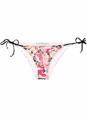Stella McCartney floral tie-side bikini bottoms - Pink