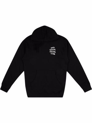 Anti Social Social Club Riceroni logo hoodie - Black
