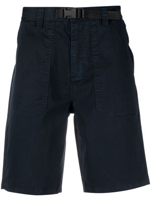 Sun 68 buckle-fastening bermuda shorts - Blue