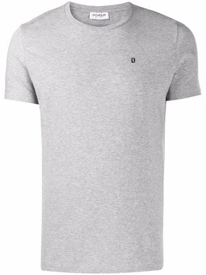 DONDUP logo crew-neck T-shirt - Grey