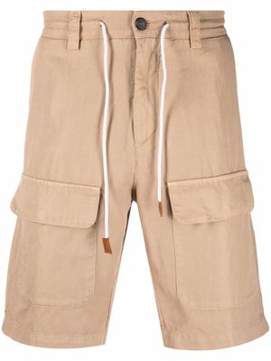 Eleventy cargo bermuda shorts - Neutrals