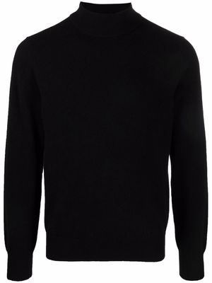 SANDRO industrial cashmere jumper - Black