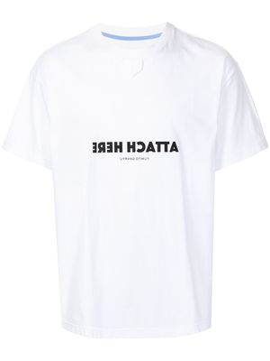 Fumito Ganryu Attach Here T-shirt - White