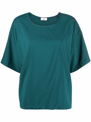 Barena drawstring-hem T-shirt - Green