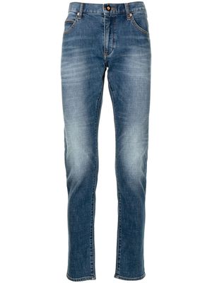 Emporio Armani faded slim jeans - Blue