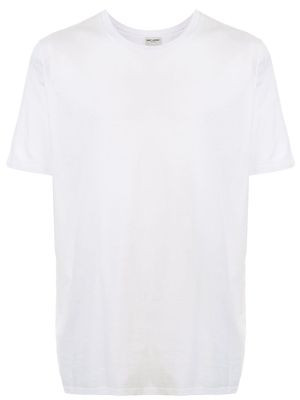 Saint Laurent crew neck T-shirt - White