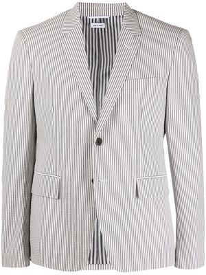 Thom Browne pinstripe single-breasted blazer - Grey