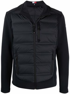 Rossignol shell and jersey panelled jacket - Black