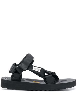 Suicoke touch strap sandals - Black