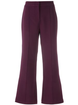 Olympiah Sela flared trousers - Purple